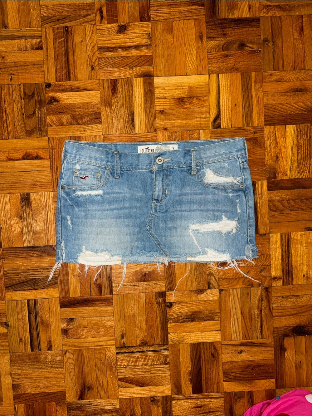 Hollister Denim Mini Skirt